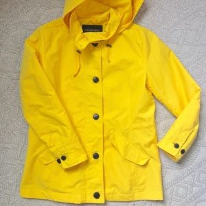 Lands End Yellow Raincoat